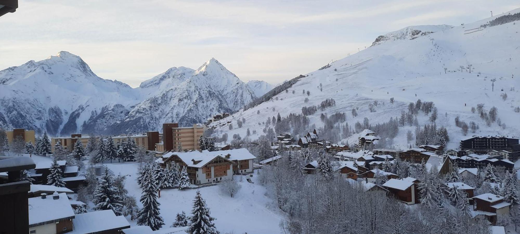 Studio Cabine 4 Pers Les2Alpes 21M² Les Deux Alpes Exterior foto