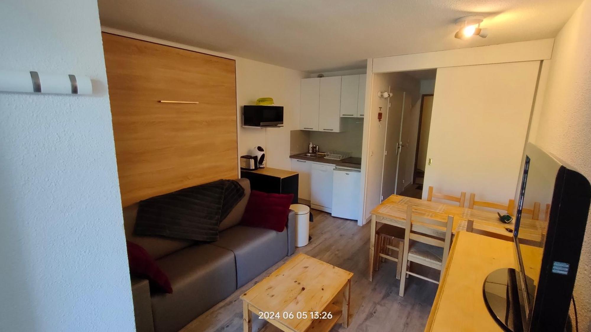 Studio Cabine 4 Pers Les2Alpes 21M² Les Deux Alpes Exterior foto