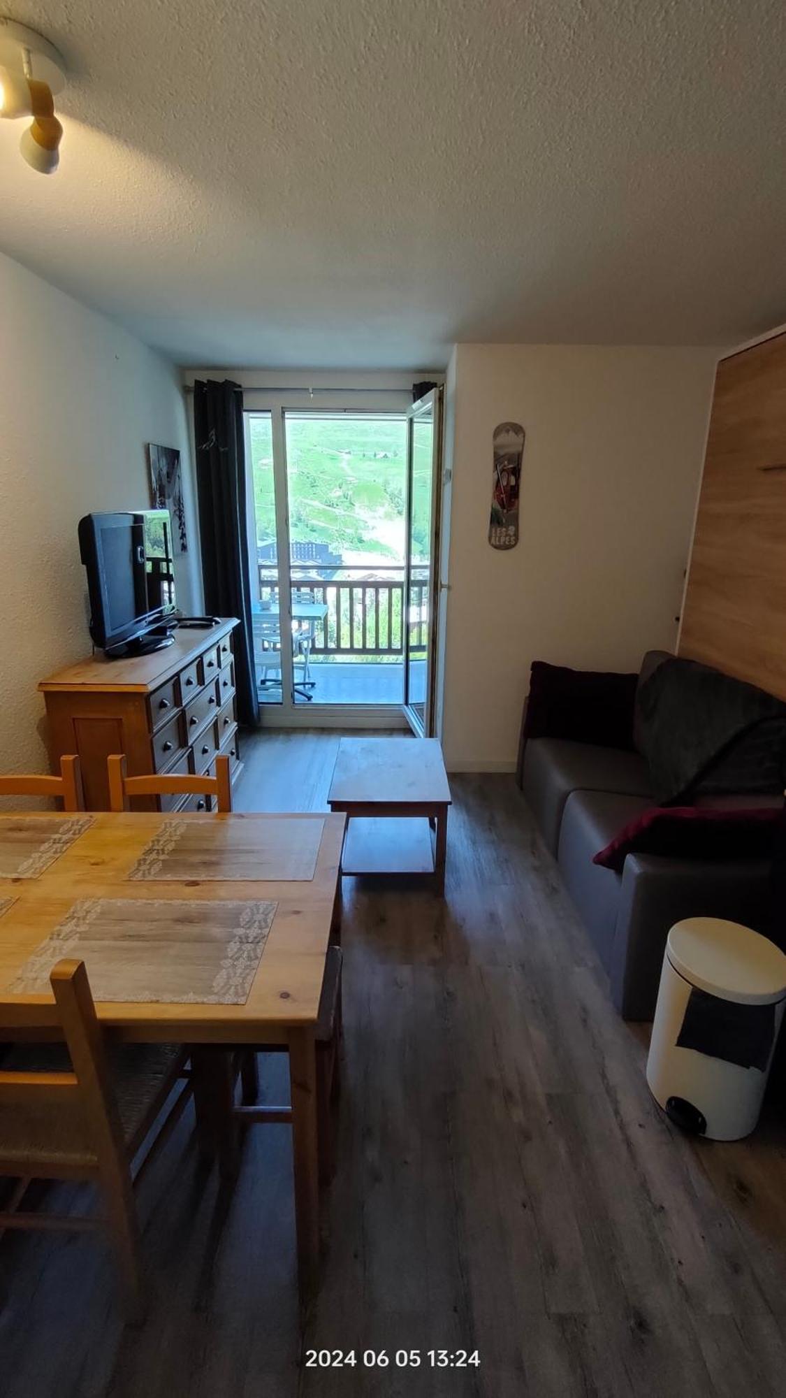 Studio Cabine 4 Pers Les2Alpes 21M² Les Deux Alpes Exterior foto